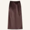 Straight Skirt in Cotton and Viscose Straight Skirt in Cotton and Viscose