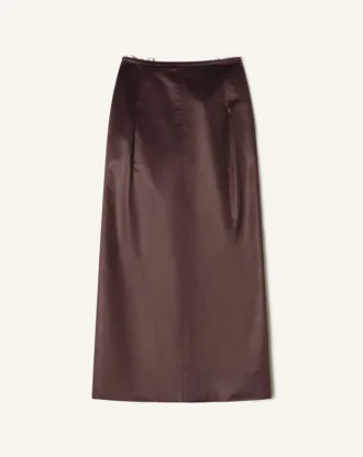 Straight Skirt in Cotton and Viscose Straight Skirt in Cotton and Viscose
