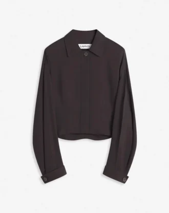 Tailored Wool and Viscose Jacket