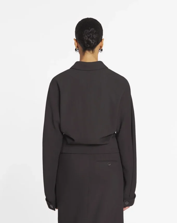 Tailored Wool and Viscose Jacket