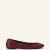 The Ballerina Flat in Leather The Ballerina Flat in Leather