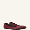 The Ballerina Flat in Leather The Ballerina Flat in Leather
