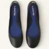 The Ballerina Flat in Leather