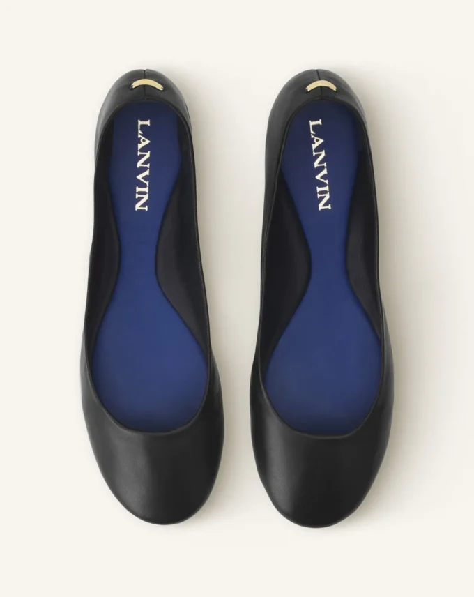 The Ballerina Flat in Leather