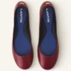 The Ballerina Flat in Leather The Ballerina Flat in Leather