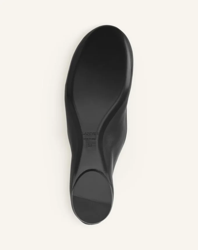 The Ballerina Flat in Leather