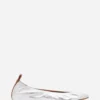 The Ballerina Flat in Metallic Leather The Ballerina Flat in Metallic Leather