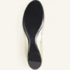 The Ballerina Flat in Metallic Leather The Ballerina Flat in Metallic Leather