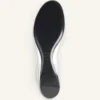 The Ballerina Flat in Metallic Leather