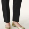 The Ballerina Flat in Metallic Leather The Ballerina Flat in Metallic Leather