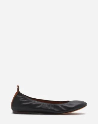 The Leather Ballerina Flat The Leather Ballerina Flat