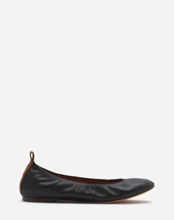 The Leather Ballerina Flat The Leather Ballerina Flat