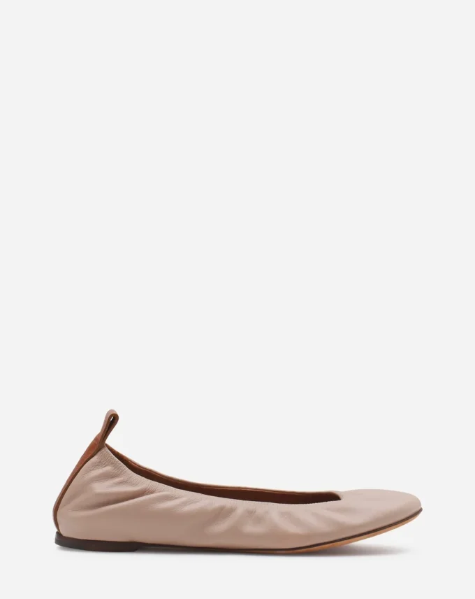 The Leather Ballerina Flat The Leather Ballerina Flat