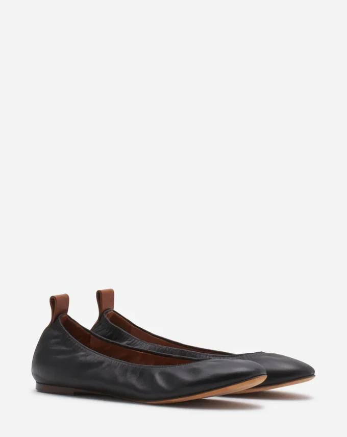 The Leather Ballerina Flat The Leather Ballerina Flat