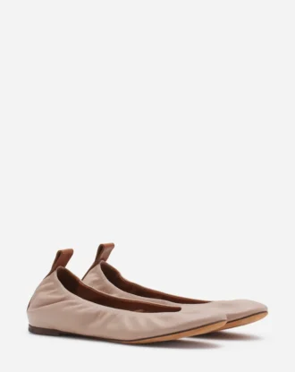 The Leather Ballerina Flat The Leather Ballerina Flat