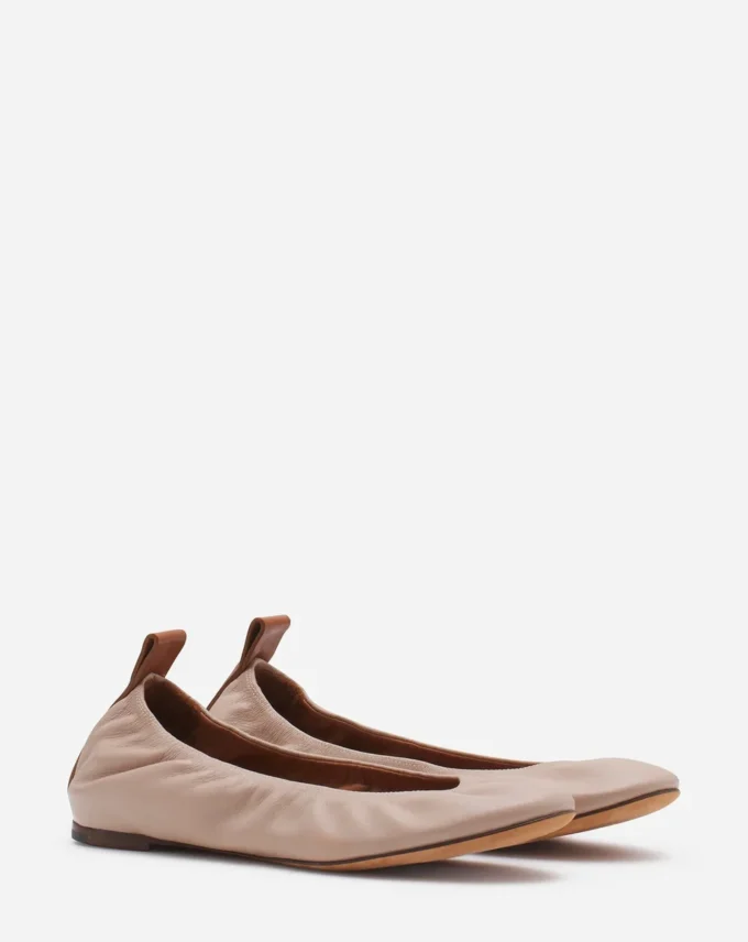 The Leather Ballerina Flat The Leather Ballerina Flat