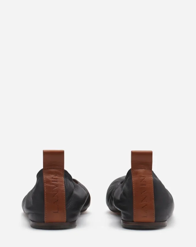The Leather Ballerina Flat The Leather Ballerina Flat