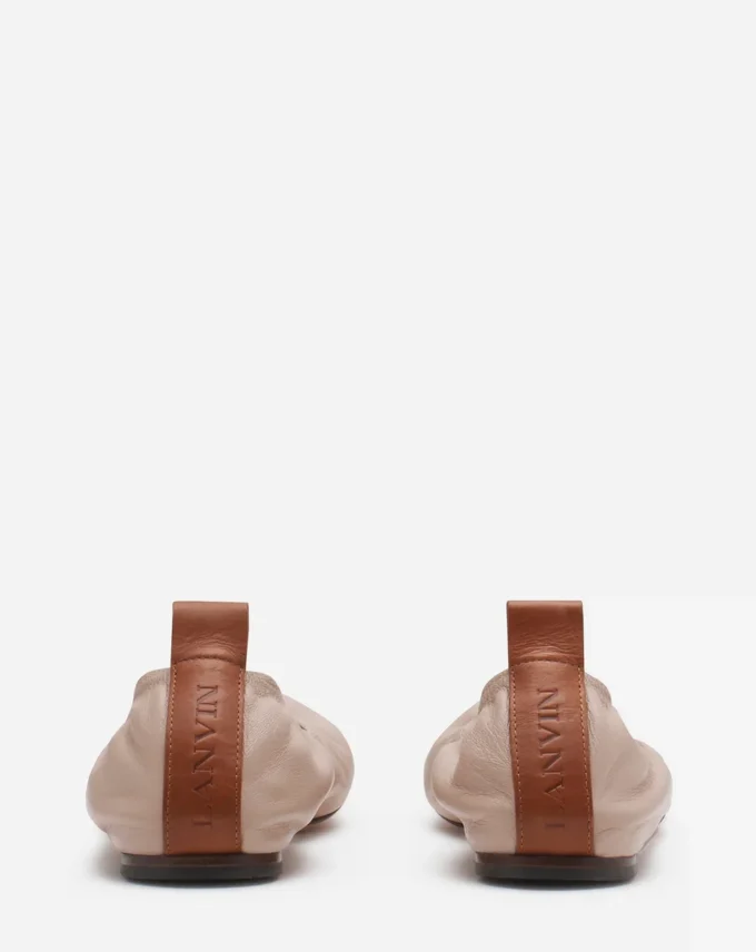The Leather Ballerina Flat The Leather Ballerina Flat