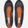 The Leather Ballerina Flat The Leather Ballerina Flat