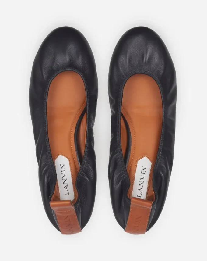 The Leather Ballerina Flat The Leather Ballerina Flat