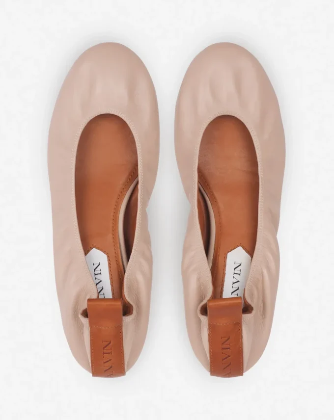 The Leather Ballerina Flat The Leather Ballerina Flat
