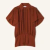 Top in Silk Georgette Top in Silk Georgette