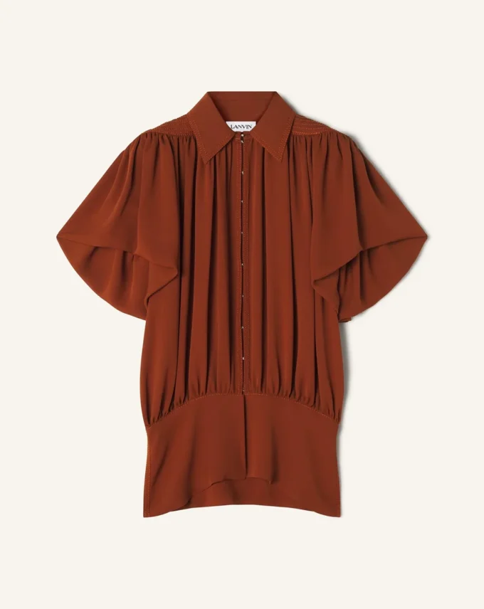 Top in Silk Georgette Top in Silk Georgette