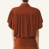 Top in Silk Georgette Top in Silk Georgette
