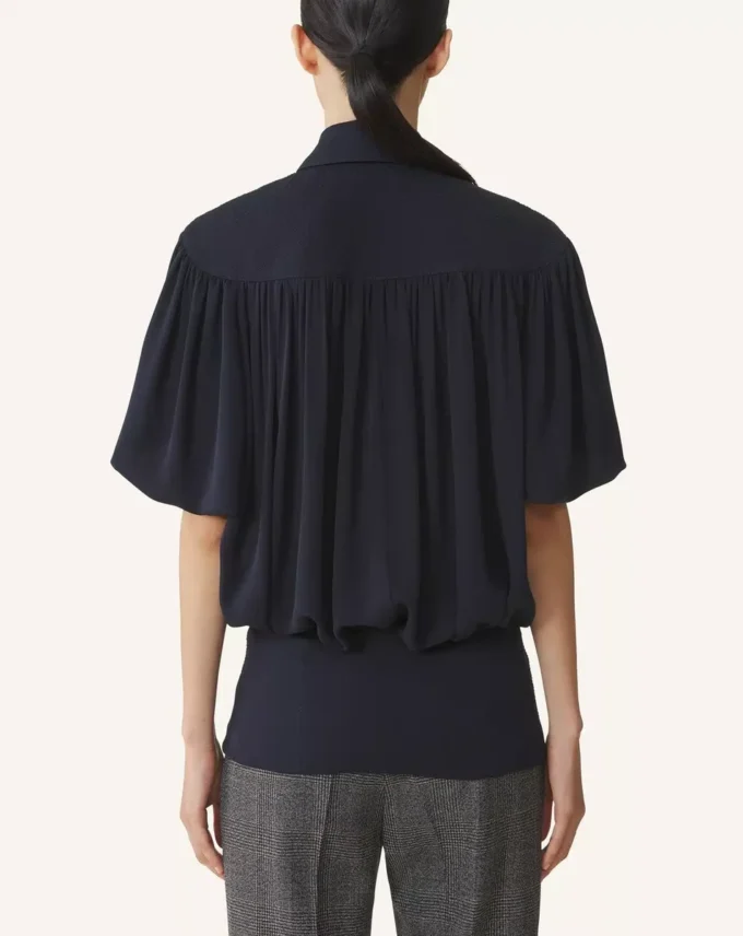 Top in Silk Georgette Top in Silk Georgette