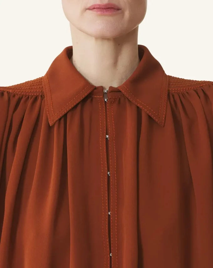 Top in Silk Georgette Top in Silk Georgette