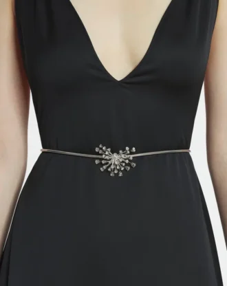Traviata by Lanvin Brass and Leather Belt Traviata by Lanvin Brass and Leather Belt