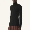 Turtleneck Sweater in Merino Wool and Silk Turtleneck Sweater in Merino Wool and Silk