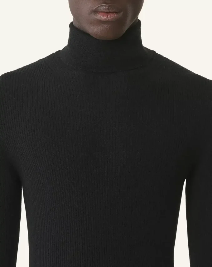 Turtleneck Sweater in Merino Wool and Silk Turtleneck Sweater in Merino Wool and Silk