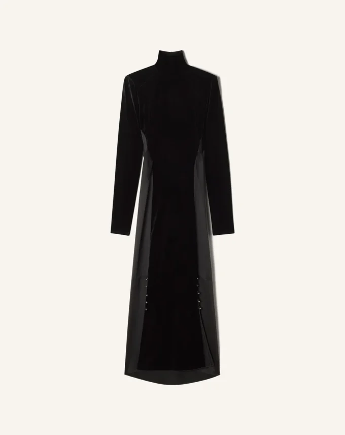 Velvet Midi Dress