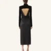 Velvet Midi Dress
