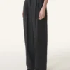 Wide-Leg Flannel Pants Wide-Leg Flannel Pants
