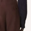 Wide-Leg Flannel Pants Wide-Leg Flannel Pants