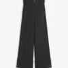 Wide-Leg Pants with Cuffs Wide-Leg Pants with Cuffs
