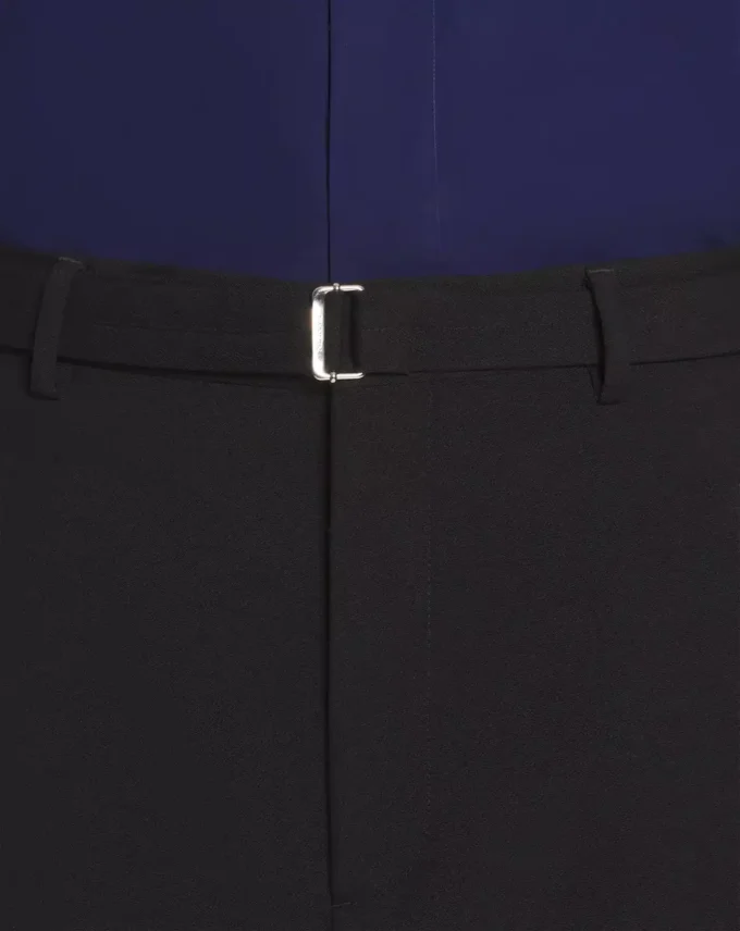 Wide-Leg Pants with Cuffs Wide-Leg Pants with Cuffs