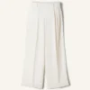 Wide-Leg Wool Pants