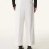 Wide-Leg Wool Pants