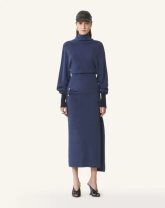 Wool and Cashmere Midi Dress
