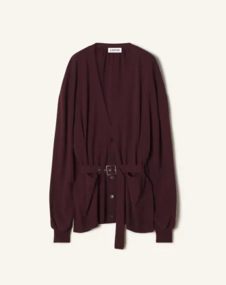 Wool and Cashmere Oversized Cardigan