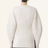 Wool Ribbed Cardigan Wool Ribbed Cardigan