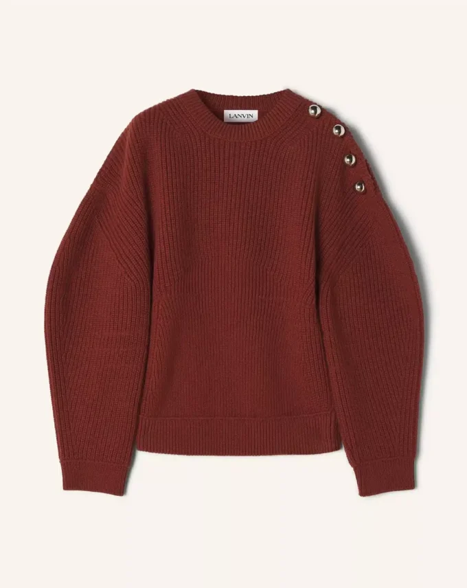 Wool Ribbed Sweater Wool Ribbed Sweater