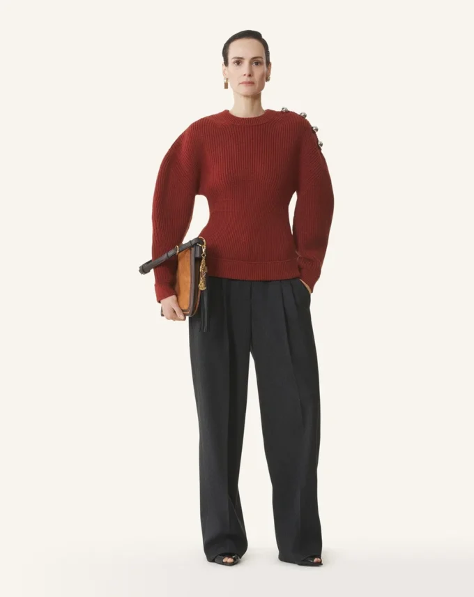 Wool Ribbed Sweater Wool Ribbed Sweater
