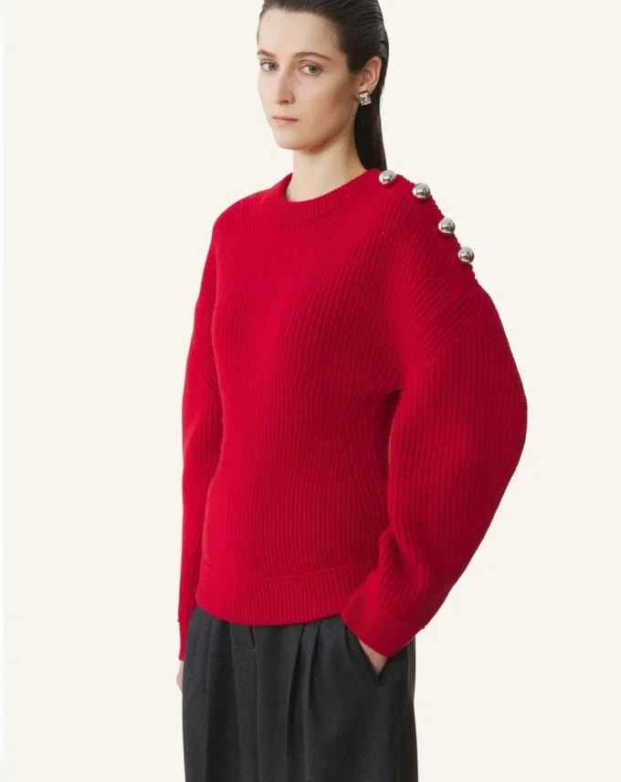 Wool Ribbed Sweater Wool Ribbed Sweater