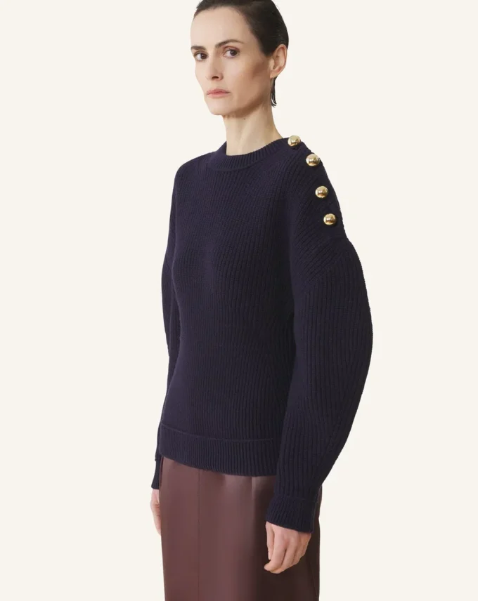 Wool Ribbed Sweater Wool Ribbed Sweater