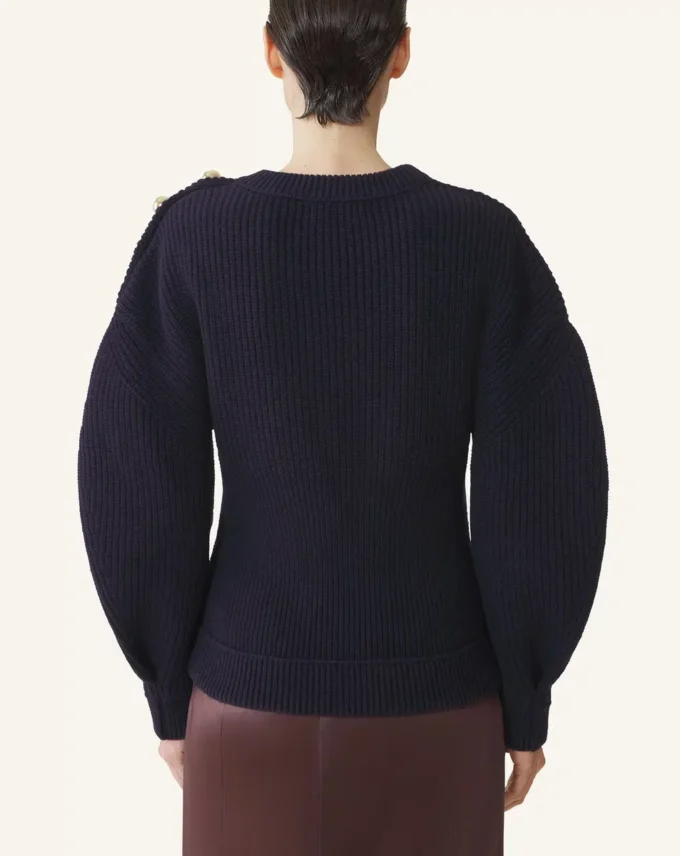 Wool Ribbed Sweater Wool Ribbed Sweater