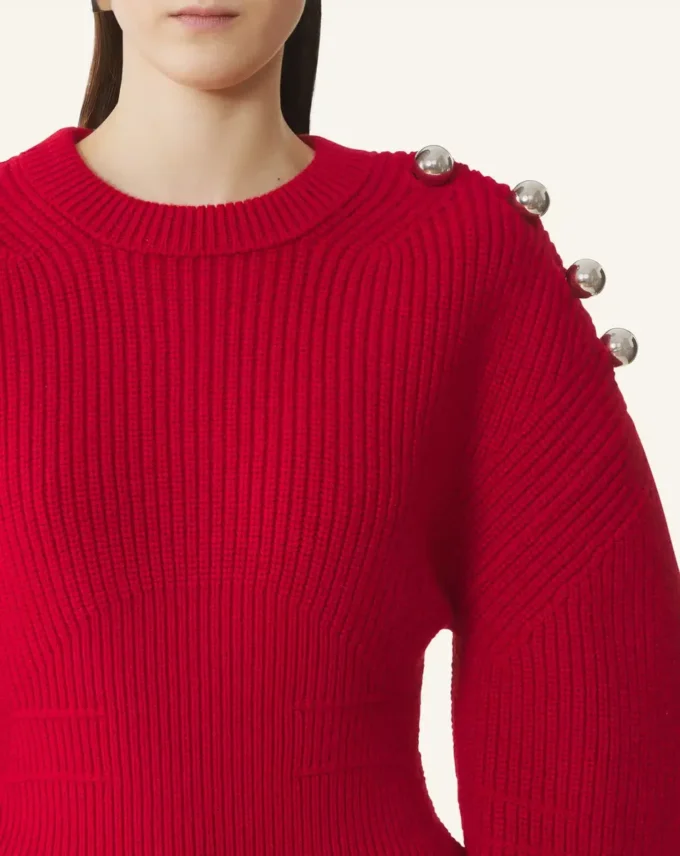 Wool Ribbed Sweater Wool Ribbed Sweater